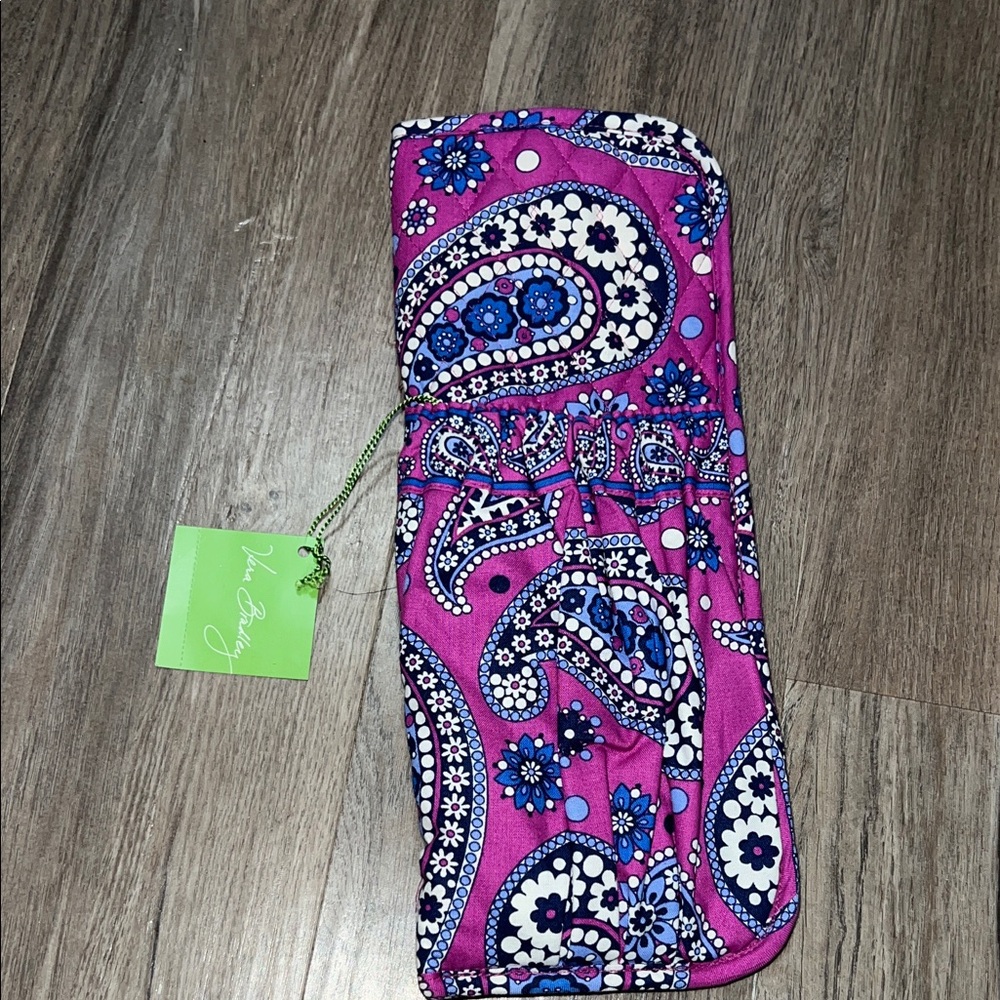 Vera Bradley straighten up and curl boysenberry nwt